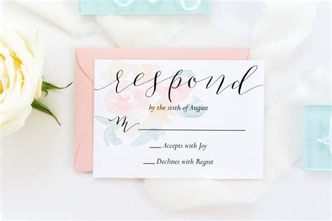 Wording Your Wedding RSVP Card: What to Say and .